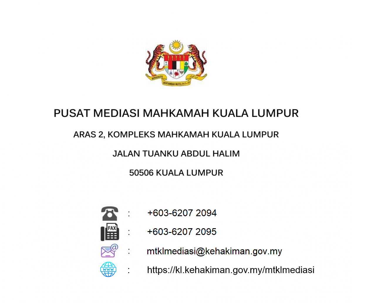 Mediation Center Address